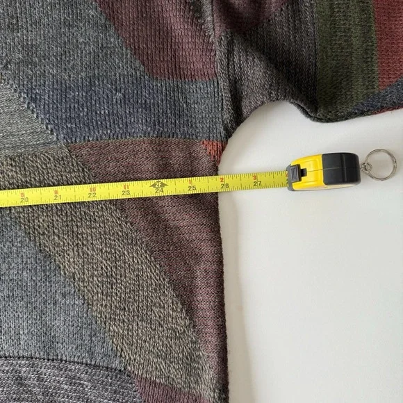 VTG Serafini‎ 100% Acrylic Abstract Men's Sweater Size XL - Picture 8 of 9